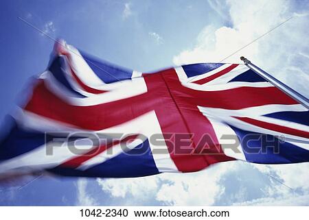 Stock Image - Flag of the United Kingdom. Fotosearch