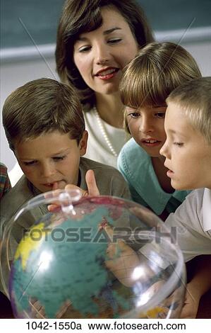 globe, teacher, classroom, studying, lifestyles, curious, children View Large Photo Image Stock Image - globe, teacher, classroom, studying, lifestyles, curious, children. Fotosearch