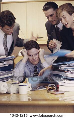 group, desk, paperwork, overwhelmed, stress, business, chaotic View Large Photo Image Stock Photography - group, desk, paperwork, overwhelmed, stress, business, chaotic. Fotosearch
