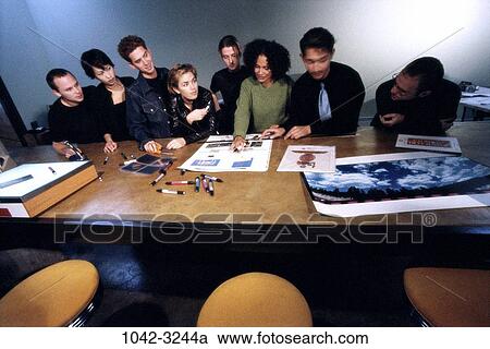 group, multiethnic, art, table, creative, business, concepts View Large Photo Image Stock Image - group, multiethnic, art, table, creative, business, concepts. Fotosearch