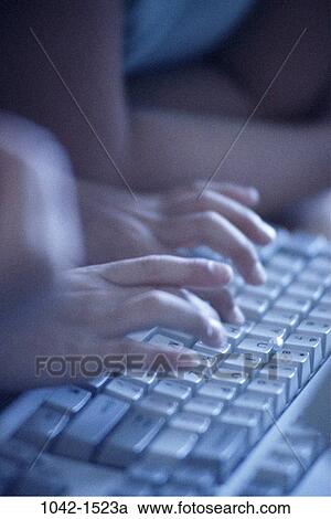 hands, keyboard, technology, typing, concentrating, curious, fingers View Large Photo Image Stock Image - hands, keyboard, technology, typing, concentrating, curious, fingers. Fotosearch