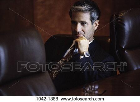 Hispanic, confident, business, contemplating, satisfied View Large Photo Image Stock Photo - Hispanic, confident, business, contemplating, satisfied. Fotosearch