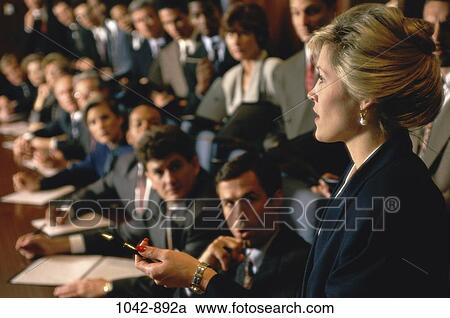 meeting, group, attentive, blur, presentation, business View Large Photo Image Stock Image - meeting, group, attentive, blur, presentation, business. Fotosearch