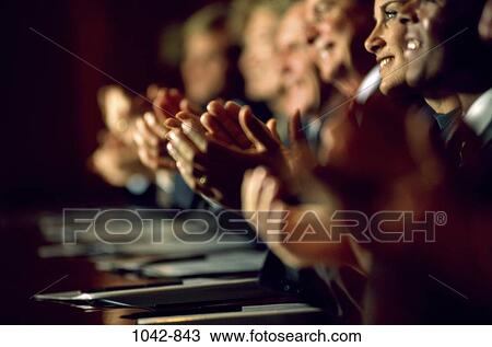 meeting, group, multiethnic, blur, smiling, clapping, business View Large Photo Image Stock Image - meeting, group, multiethnic, blur, smiling, clapping, business. Fotosearch
