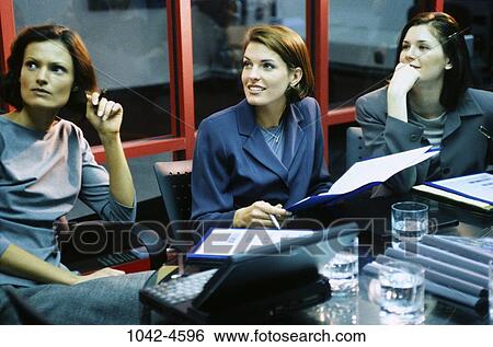 meeting, group, women, discussion, laptop, business, teamwork View Large Photo Image Stock Photograph - meeting, group, women, discussion, laptop, business, teamwork. Fotosearch
