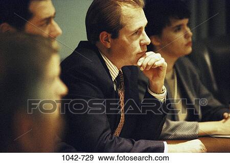 meeting, multiethnic, attentive, blur, formal, concentration View Large Photo Image Stock Photo - meeting, multiethnic, attentive, blur, formal, concentration. Fotosearch