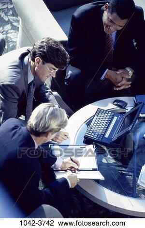 meeting, multiethnic, men, computer, laptop, business, Middle-aged View Large Photo Image Stock Image - meeting, multiethnic, men, computer, laptop, business, Middle-aged. Fotosearch