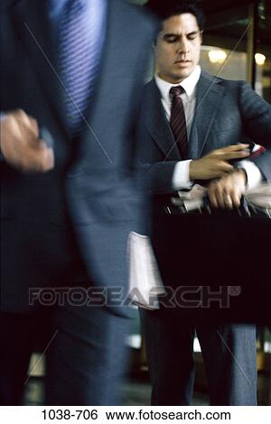 men, blur, time, briefcase, watch, business, carrying View Large Photo Image Stock Photograph - men, blur, time, briefcase, watch, business, carrying. Fotosearch