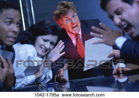 multiethnic, business, chaotic, confrontation, Middle-aged, frustrated, executives View Large Photo Image Stock Image - multiethnic, business, chaotic, confrontation, Middle-aged, frustrated, executives. Fotosearch