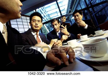 multiethnic, coffee, business, architecture, Middle-aged, contemplation, restaurant View Large Photo Image Stock Image - multiethnic, coffee, business, architecture, Middle-aged, contemplation, restaurant. Fotosearch