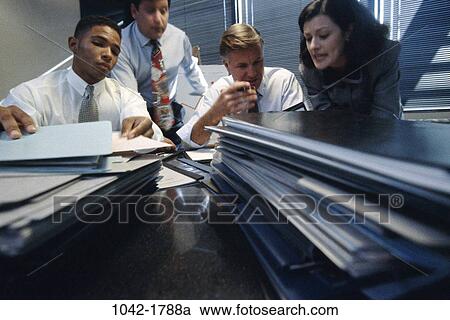 multiethnic, groups, paperwork, business, concepts, challenges, Middle-aged View Large Photo Image Stock Image - multiethnic, groups, paperwork, business, concepts, challenges, Middle-aged. Fotosearch