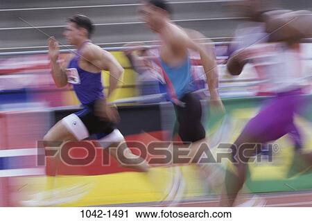 multiethnic, men, running, track, racing, motion View Large Photo Image Stock Image - multiethnic, men, running, track, racing, motion. Fotosearch