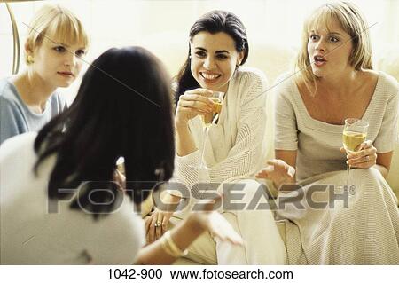 multiethnic, women, people, glasses, listening, conversation View Large Photo Image Stock Image - multiethnic, women, people, glasses, listening, conversation. Fotosearch