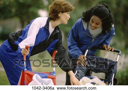 multiethnic, women, people, smiling, walking, talking View Large Photo Image Stock Image - multiethnic, women, people, smiling, walking, talking. Fotosearch