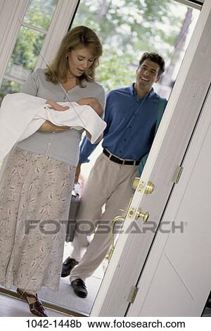 people, baby, family, parents, Parents baby outdoors View Large Photo Image Stock Image - people, baby, family, parents, Parents baby outdoors. Fotosearch
