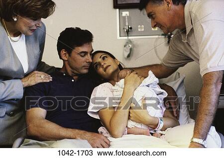 people, baby, patient, newborn, three, family View Large Photo Image Stock Image - people, baby, patient, newborn, three, family. Fotosearch