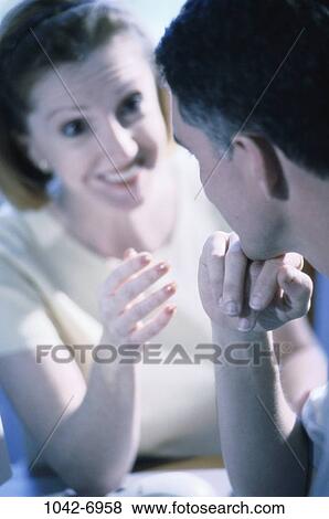 people, blur, talking, couple, listening, excitement, laughing View Large Photo Image Stock Photo - people, blur, talking, couple, listening, excitement, laughing. Fotosearch