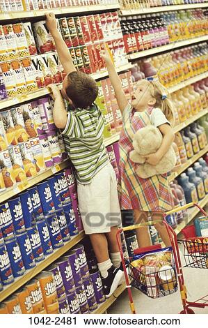 people, bottles, stuffed animal, shopping, children, store, reaching View Large Photo Image Stock Image - people, bottles, stuffed animal, shopping, children, store, reaching. Fotosearch