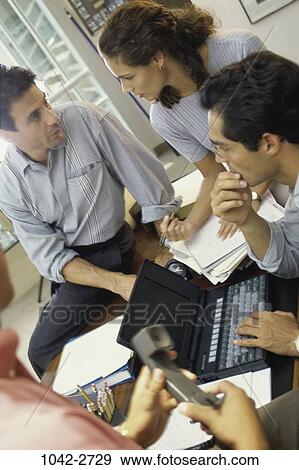 people, busy, Hispanic, business, casual, office View Large Photo Image Stock Photo - people, busy, Hispanic, business, casual, office. Fotosearch