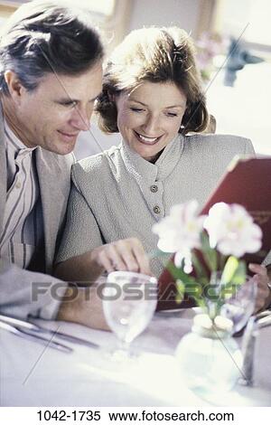 people, couple, lifestyles, Middle-aged, dining out, beverages, non alcoholic View Large Photo Image Stock Photography - people, couple, lifestyles, Middle-aged, dining out, beverages, non alcoholic. Fotosearch