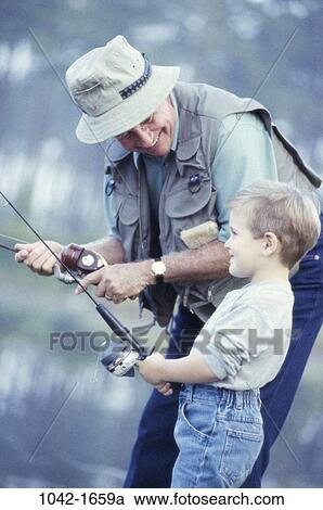 people, hat, outdoors, fishing, grandfather, male bonding, grandchild View Large Photo Image Stock Image - people, hat, outdoors, fishing, grandfather, male bonding, grandchild. Fotosearch