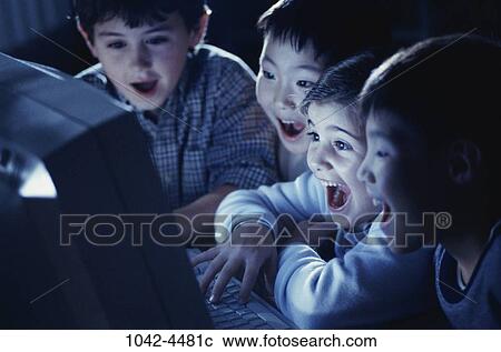 people, home, computer, child, personal, kid, Computers children View Large Photo Image Stock Image - people, home, computer, child, personal, kid, Computers children. Fotosearch
