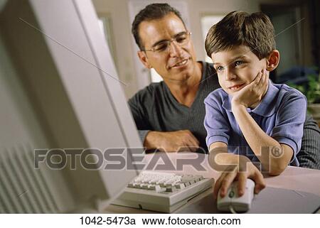 people, home, Hispanic, computer, Middle-aged, contemplation View Large Photo Image Stock Image - people, home, Hispanic, computer, Middle-aged, contemplation. Fotosearch