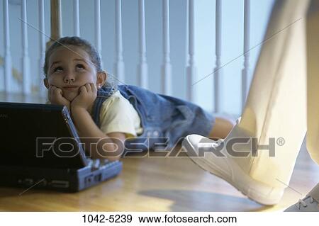 people, home, railing, listening, technology, computer View Large Photo Image Stock Photo - people, home, railing, listening, technology, computer. Fotosearch