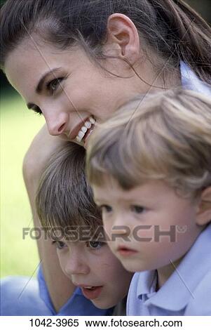 people, mother, watch, outdoors, looking, watching, family View Large Photo Image Stock Photography - people, mother, watch, outdoors, looking, watching, family. Fotosearch