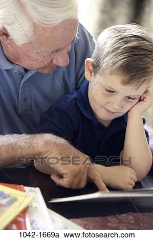 people, reading, book, pointing, point, grandfather, teaching View Large Photo Image Stock Image - people, reading, book, pointing, point, grandfather, teaching. Fotosearch