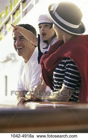 people, ship, hats, pointing, outdoors, point, transportation View Large Photo Image Stock Image - people, ship, hats, pointing, outdoors, point, transportation. Fotosearch