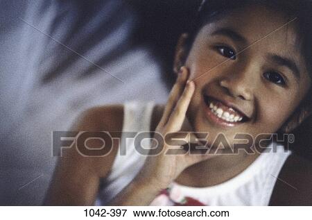 people, smiling, Hispanic, girl, smile, child View Large Photo Image Stock Photo - people, smiling, Hispanic, girl, smile, child. Fotosearch