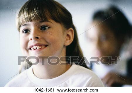 people, smiling, school, classroom, girl, education, girls View Large Photo Image Stock Image - people, smiling, school, classroom, girl, education, girls. Fotosearch