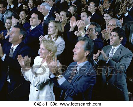 people, suit, pleased, business, achievement, crowds, smile View Large Photo Image Stock Image - people, suit, pleased, business, achievement, crowds, smile. Fotosearch