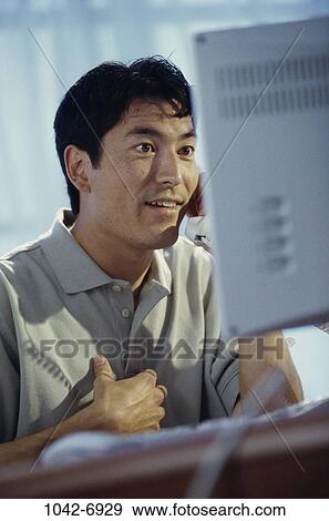 people, telephone, talking, Asian, listening, conversation View Large Photo Image Stock Photo - people, telephone, talking, Asian, listening, conversation. Fotosearch