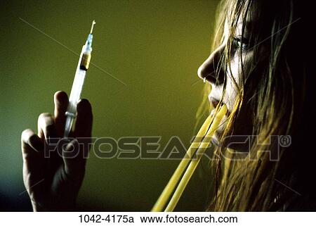 people, woman, needle, syringe, injection, risk, blond View Large Photo Image Stock Image - people, woman, needle, syringe, injection, risk, blond. Fotosearch