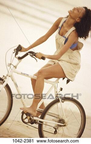 people, woman, smiling, active, bicycle, happy, beach View Large Photo Image Stock Image - people, woman, smiling, active, bicycle, happy, beach. Fotosearch