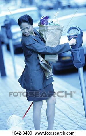 people, woman, time, dog, blue, pet, street View Large Photo Image Stock Image - people, woman, time, dog, blue, pet, street. Fotosearch