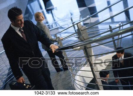 railing, business, Middle-aged, contemplation, serious, anticipation View Large Photo Image Stock Image - railing, business, Middle-aged, contemplation, serious, anticipation. Fotosearch