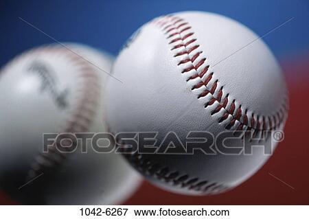 Stock Photo - small, reflection, blur, new, ball, baseball. Fotosearch