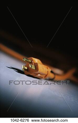 Stock Photograph - still life, cord, electric, electricity, electric cord, plug. Fotosearch