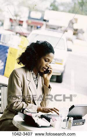 woman, telephone, car, phone, business, outdoors, transportation View Large Photo Image Stock Photo - woman, telephone, car, phone, business, outdoors, transportation. Fotosearch
