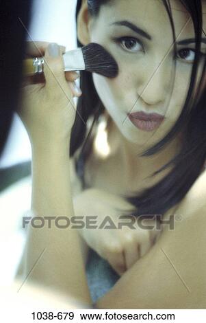 women, people, reflection, Asian, Hispanic, mirror, makeup View Large Photo Image Stock Photo - women, people, reflection, Asian, Hispanic, mirror, makeup. Fotosearch