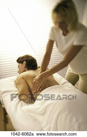 Stock Image - women, people, relaxation, relaxing, indoors, massage. Fotosearch