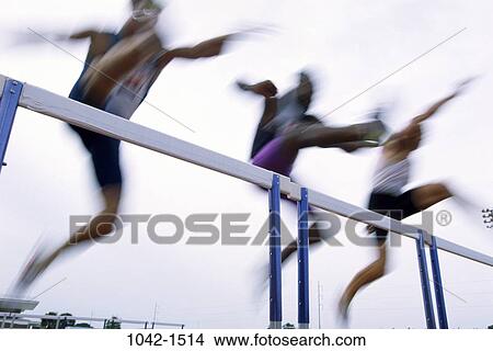 women, running, jumping, track, outdoors, sports, speed View Large Photo Image Picture - women, running, jumping, track, outdoors, sports, speed. Fotosearch