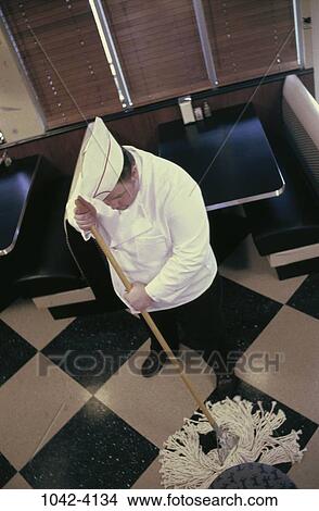 worker, cleaning, hospitality, Middle-aged, restaurant, waiter View Large Photo Image Picture - worker, cleaning, hospitality, Middle-aged, restaurant, waiter. Fotosearch