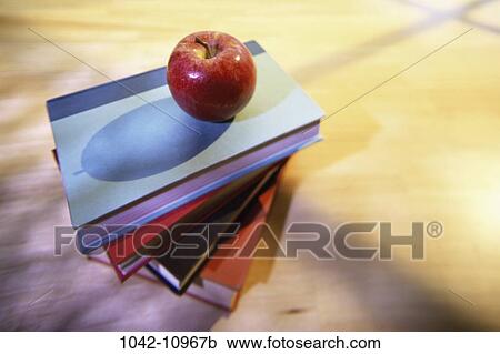 books, apple, school, education, still life, Education stills View Large Photo Image Stock Image - books, apple, school, education, still life, Education stills. Fotosearch