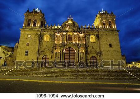 Picture - Cathedral, Cuzco, Peru. Fotosearch