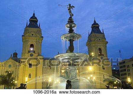 Cathedral, Lima, Peru View Large Photo Image Stock Image - Cathedral, Lima, Peru. Fotosearch