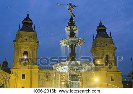 Cathedral, Lima, Peru View Large Photo Image Stock Image - Cathedral, Lima, Peru. Fotosearch